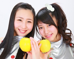 写真：ご当地アイドル「りんご娘の３Ｒ講座」