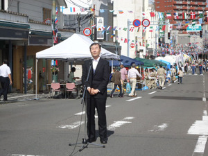 写真：坂川所長の挨拶