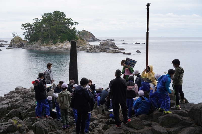 椿島と青松島の説明