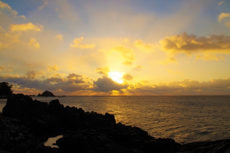 陸前高田市広田崎からの初日の出