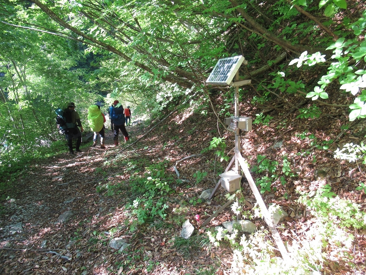 登山者カウンター