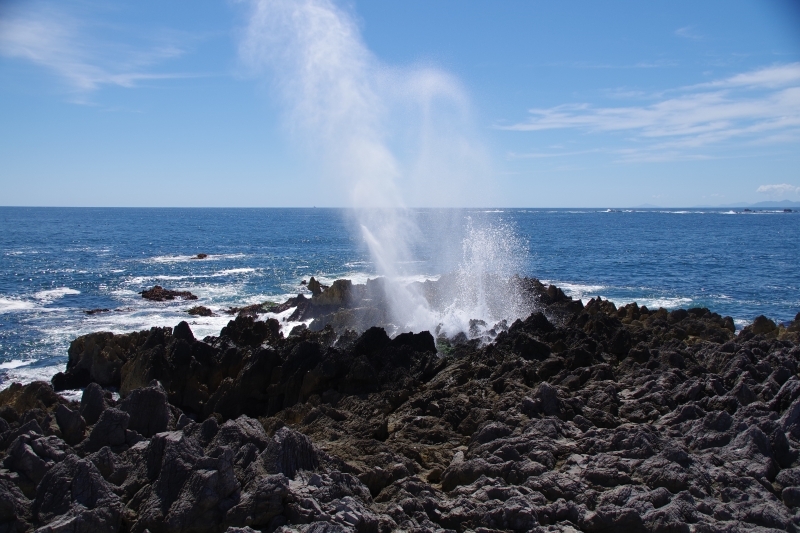 潮吹き岩