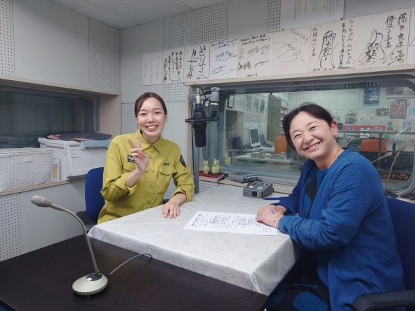 ＃パーソナリティ＆リポーターの中島美華さんとパチリ