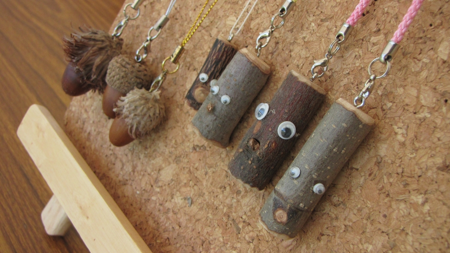 キーホルダーの見本