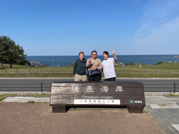 ＃２日後の種差海岸インフォメーションセンターのスタッフさんのお写真