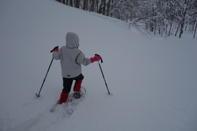 雪漕ぎ体験