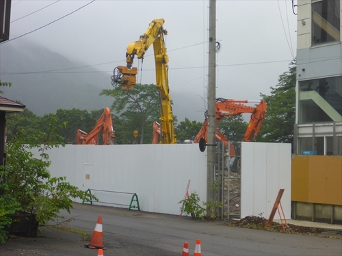 旧十和田観光ホテル解体工事