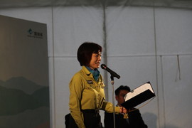 高橋ひなこ環境大臣政務官からの主催者挨拶