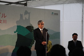 亀山紘石巻市長からのご挨拶